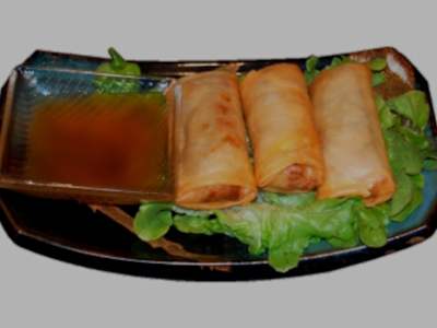 Rollito Japonés Vegetal, 3 Unidades