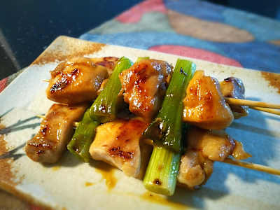 110.Brochetas de Pollo