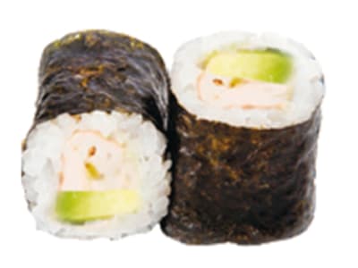 48.Maki Gambas con Aguacate, 8 Piezas