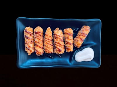 Finger de salmón (6p)