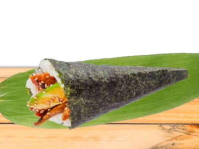 Temaki de Anguila con Aguacate