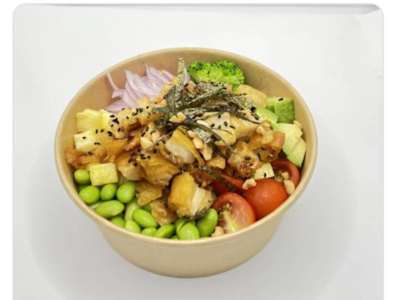 Pollo Crujiente Poke Bowl