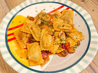 Ravioli de Rabo de Toro