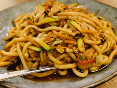 Udon Mixto con Marisco