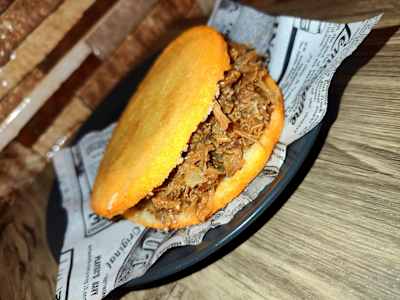 Arepa de Pulled pork