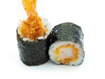 Maki Tempura Langostino, 8 Unidades