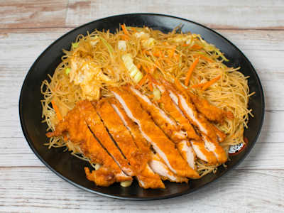 Fideos con Pechuga de Pollo