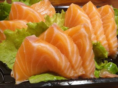 Sashimi Salmón