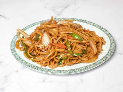 Tallarines Fritos con Verduras