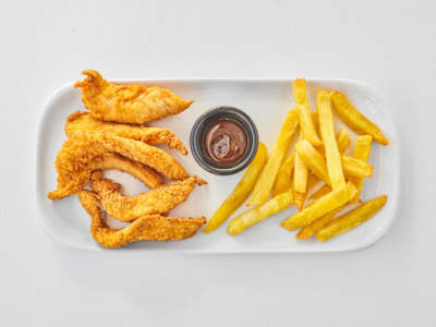 Fingers de Pollo con Patatas