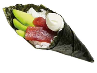 Temaki Atún y Aguacate