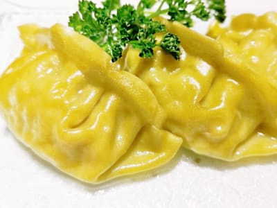 Gyoza de Vegetal al Vapor, 4 Piezas