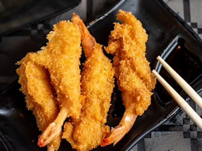 Gambas rebozadas japonesas, 4 Piezas