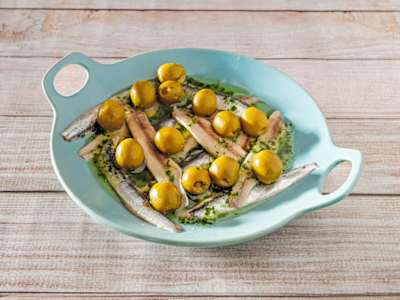Tapa Boquerones en Vinagre