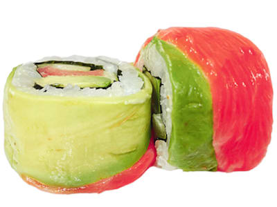 77.Atún Uramaki, 8 Piezas