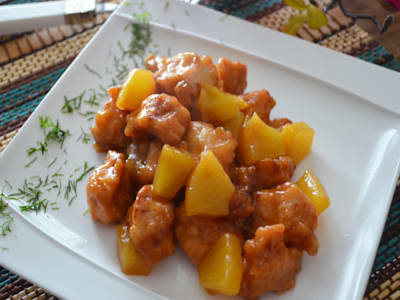 Pollo con Piña Natural
