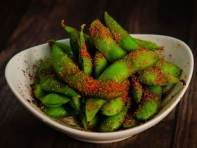 Edamame picante
