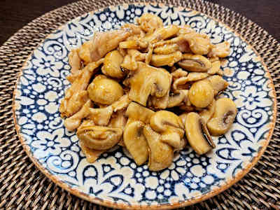 Pollo con Champiñón