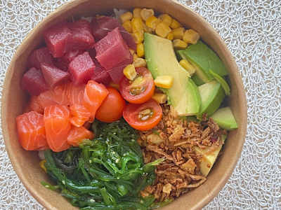 Poké de Salmón y Atún