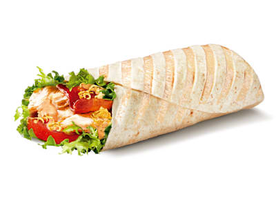 Wrap Pollo-Bacon