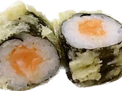 Maki Salmón Crispy Crujiente