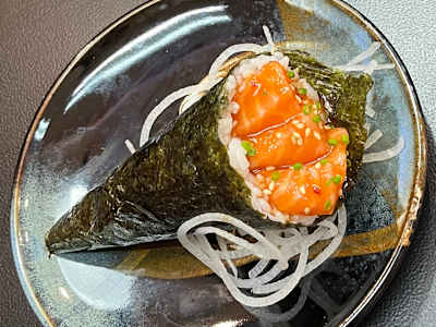 Temaki Salmón Macerado