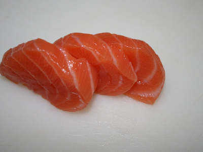 Sashimi de Salmón, 9 Piezas