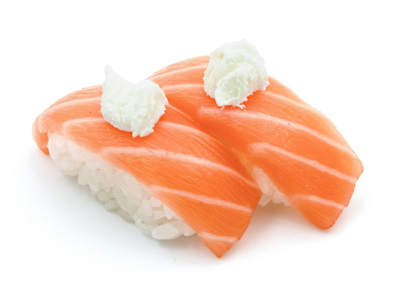 Nigiri Salmón con Queso