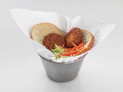 Falafel en Rollo