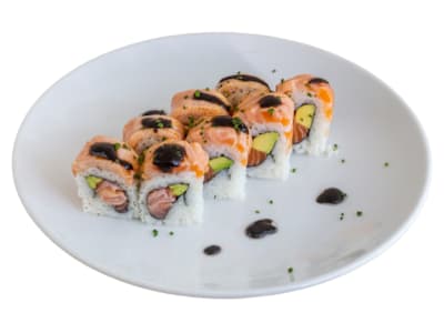 Salmon Fire Roll