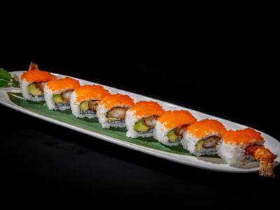 Masago Dragón Roll, (8 pzas)