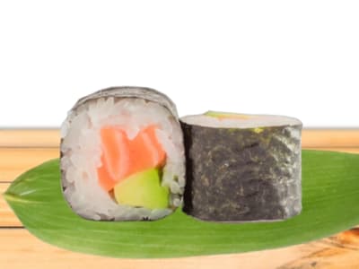 Maki Salmón con Aguacate, 8 Piezas