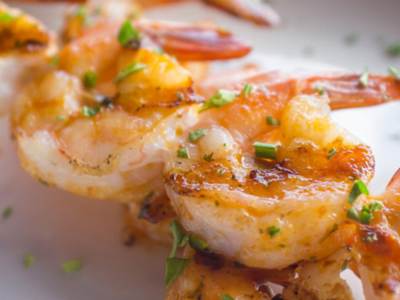 Kushiyaki de Gambas, (2 pzas)