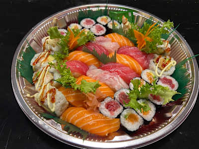 Barco Langostino, Tempura, Maki, 36 Unidades