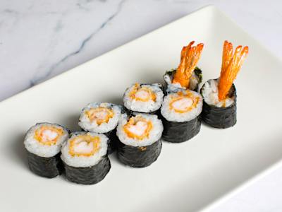 Maki Tempuras de Langostinos, 8 Piezas
