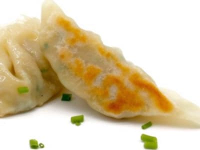 Gyoza de Gambas a la Plancha, 4 Piezas