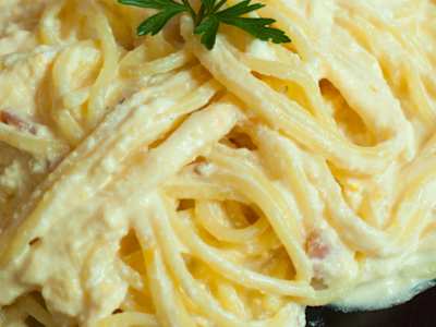 Espaguetis Carbonara - Ración