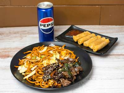 Menú Tallarines Korean Style
