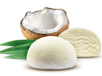 Coconut Ice Cream Mochi, 2 Piezas