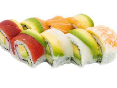 69.Arcoiris Uramaki, 8 Piezas