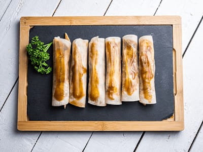 96.Pato Pekinés, 6 Crepés