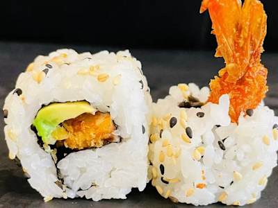 Uramaki Gambas Tempura, 8 Unidades