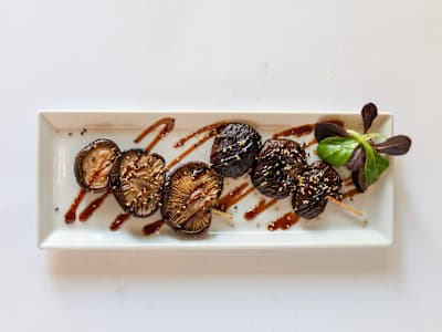Pinchos de Shiitake