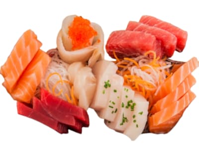 Sashimi Variado, 21 Cortes