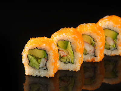 California langostino Roll, (9 pzas)