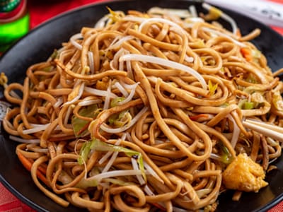 Tallarines con Verduras