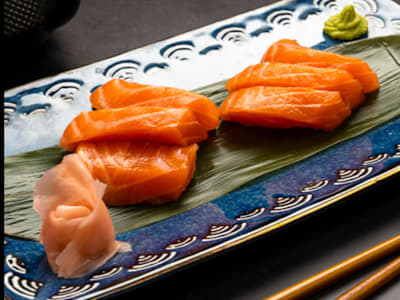 Sashimi Salmón, 6 Unidades