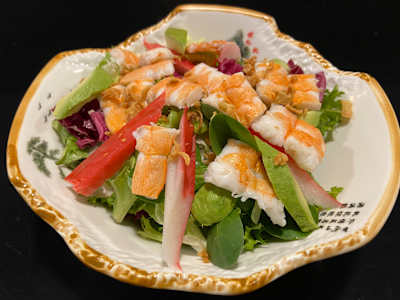 Ensalada de Gambas y Cangrejo