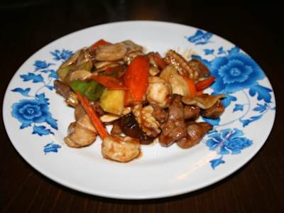 Mixtos de Carnes, Mariscos y Verdura