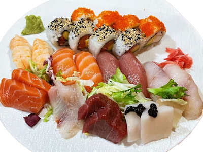 Sushi Maki Sashimi, 24 Piezas